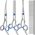 Professional Dog Grooming Scissors Kit — 4-in-1