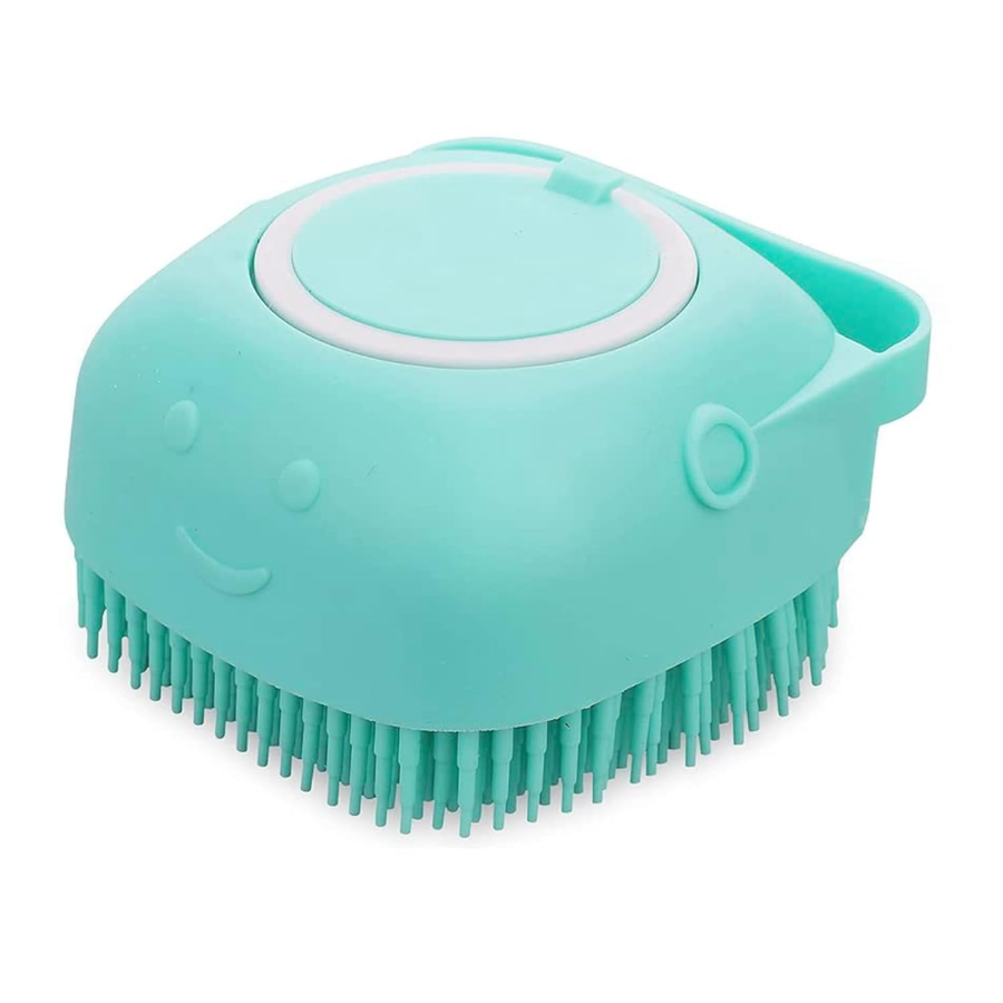 Dog Bath Massage Brush — Soft Silicone