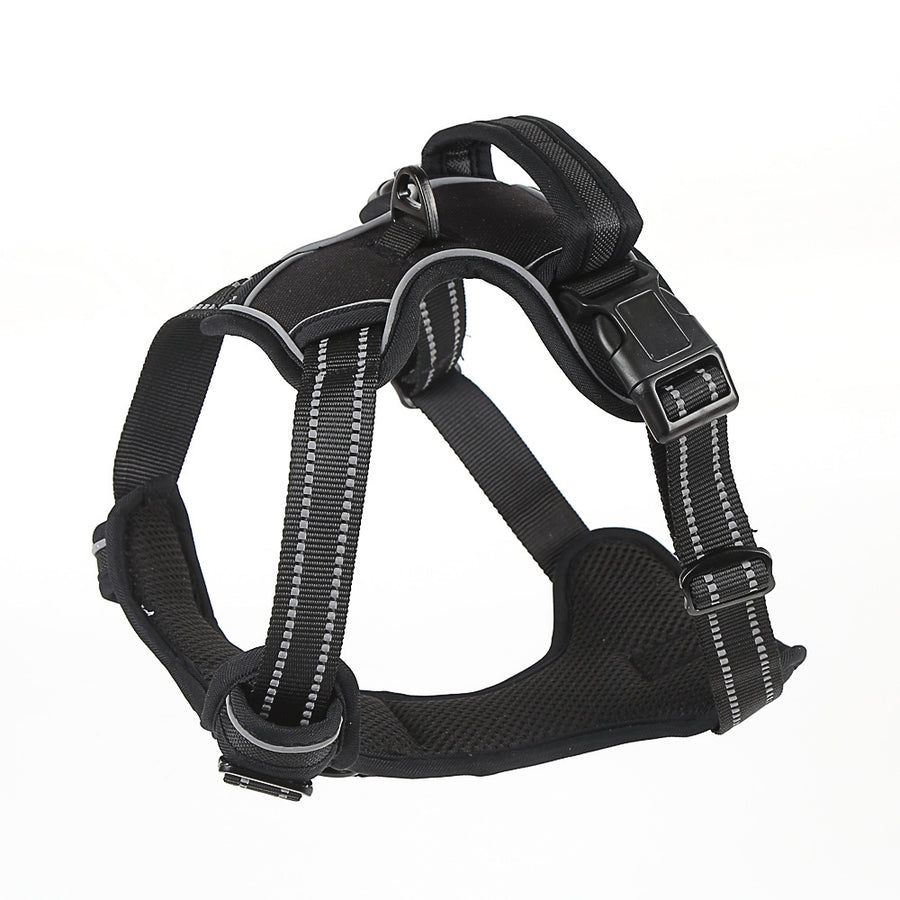 No-Pull Dog Harness — Breathable Reflective Vest with Leash Set