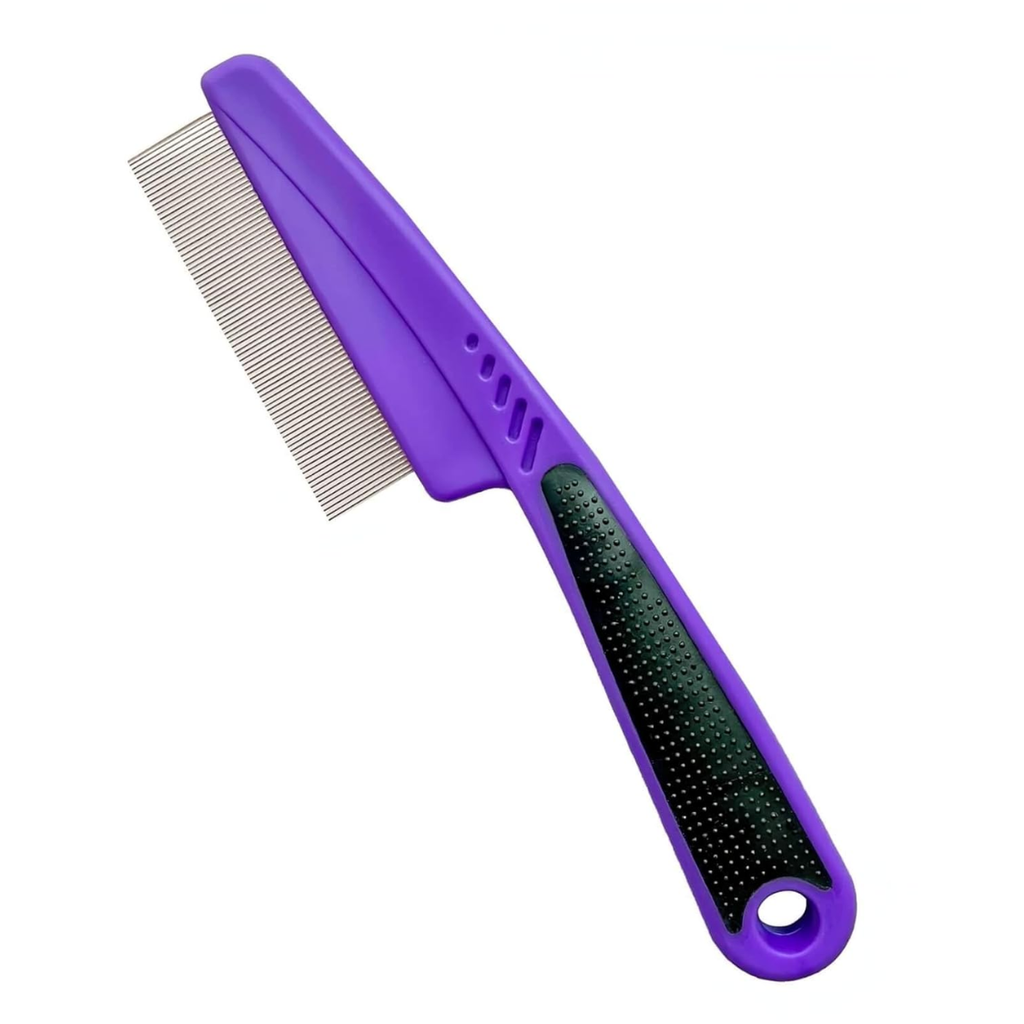 Fine Tooth Dog Comb — Flea & Tick Grooming Comb