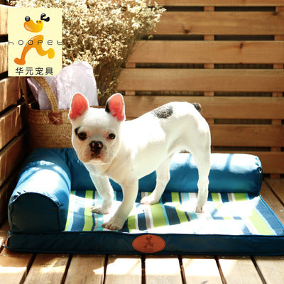 Foldable dog travel bed carry bag portable pet mat