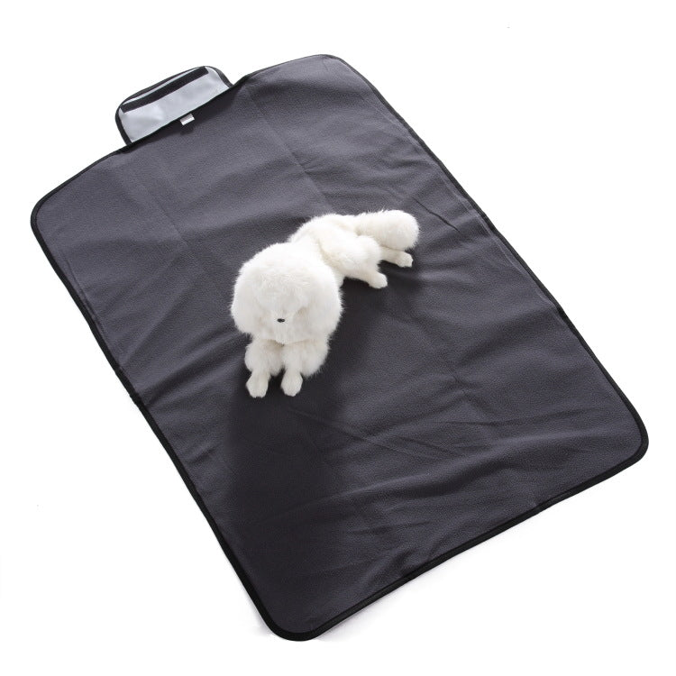 Portable Travel Dog Bed - Grey