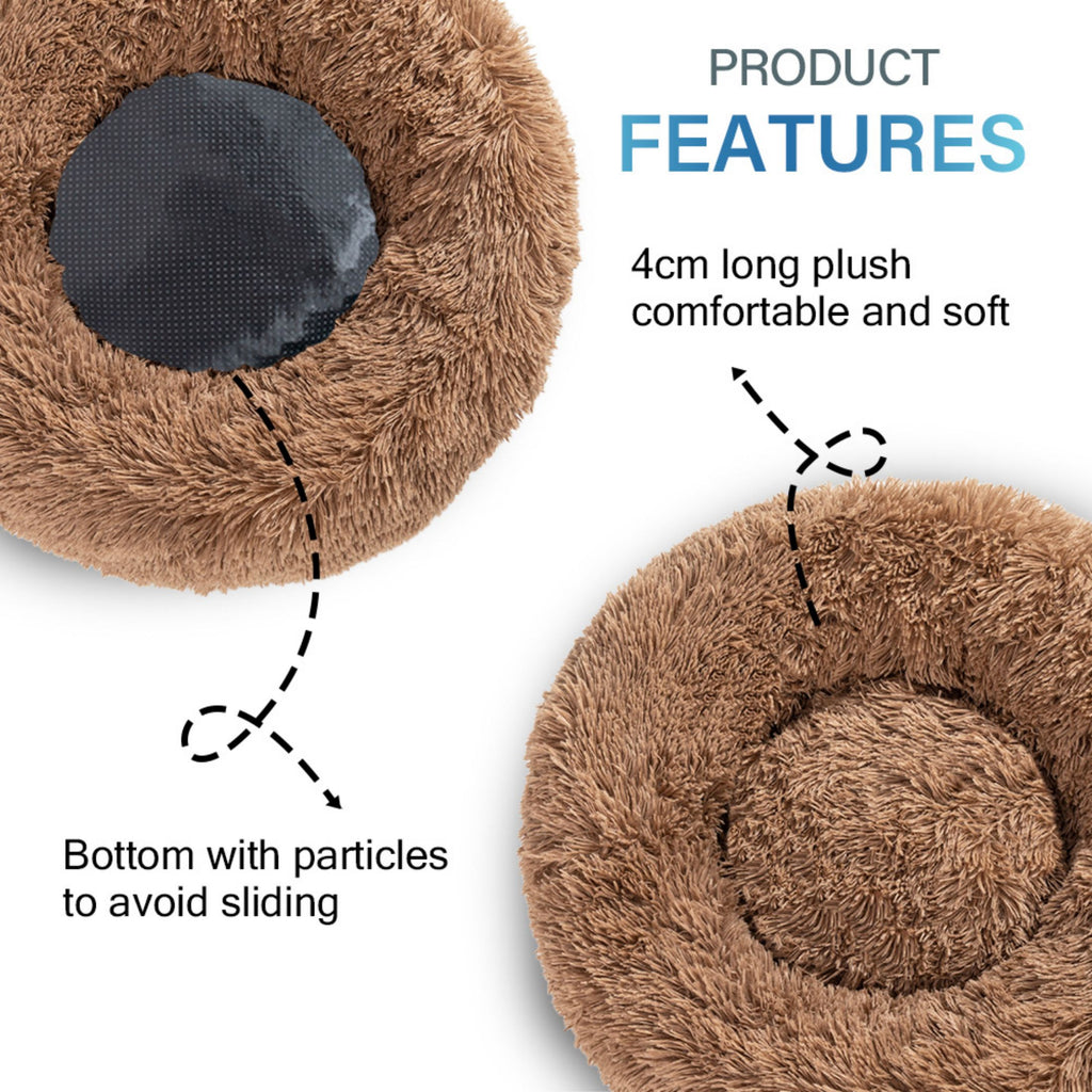 Donut Pet Bed Multiple Colors - Snug Mutt