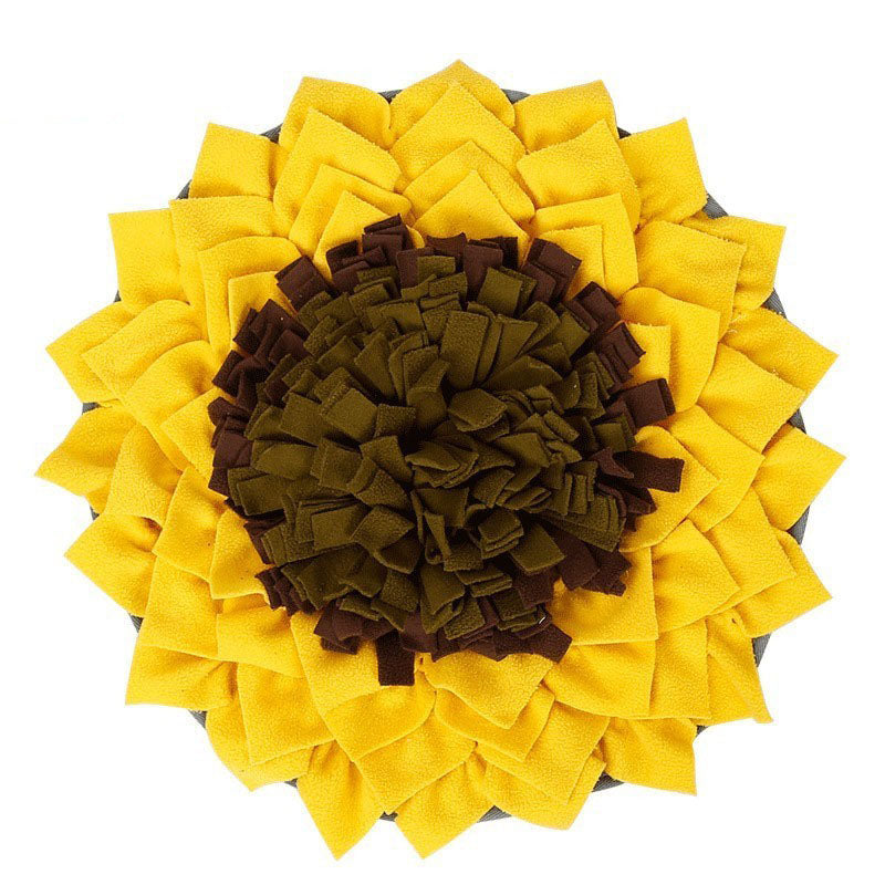 Snuffle Mat Sunflower Field yellow sunflower enrichment toy
