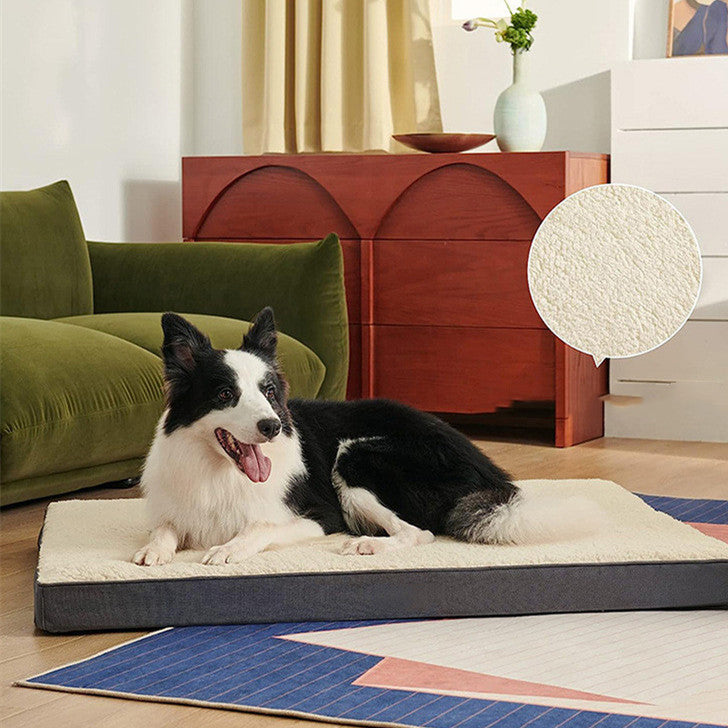 Crate pad anti-slip dog kennel mat removable washable sponge