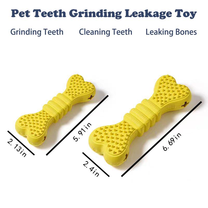 Dog Dental Chew Sticks — 2-Pack Toothbrush Toy