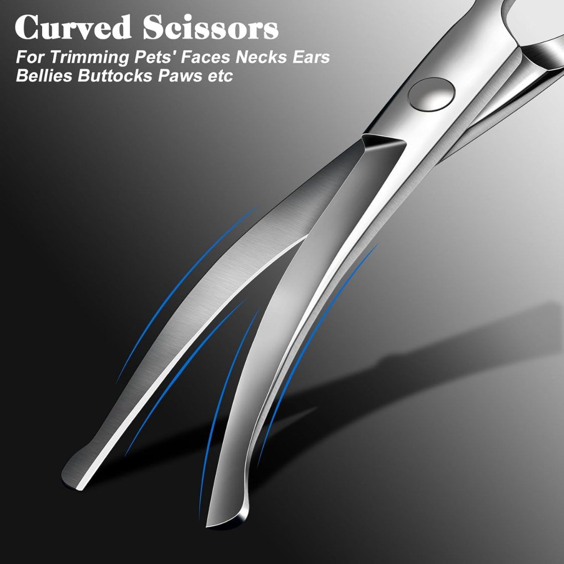 Professional Dog Grooming Scissors Kit — 4-in-1