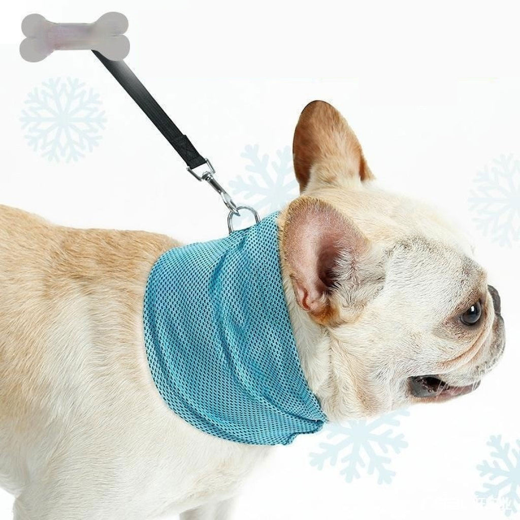 Dog cooling bandana scarf summer instant cool neck wrap