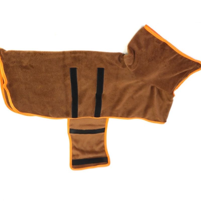 Dog Bathrobe — Microfiber Quick-Dry Drying Coat