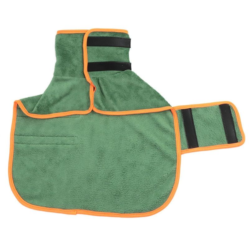 Dog Bathrobe — Microfiber Quick-Dry Drying Coat