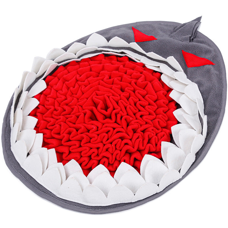 Portable folding snuffle mat dog travel enrichment foldable