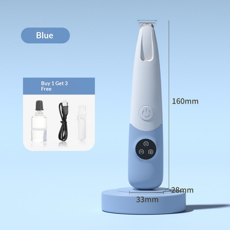 Electric Pet Paw Trimmer with LED Light for Dogs & Cats
