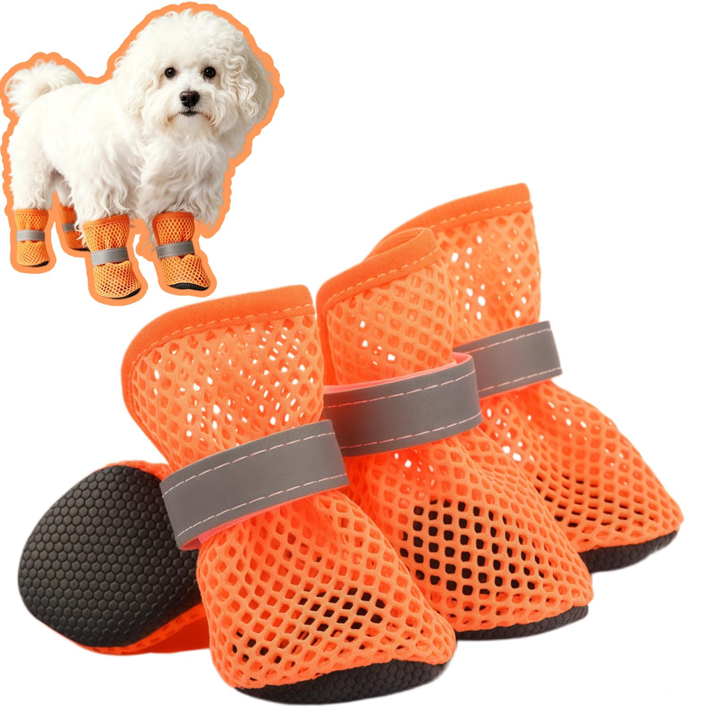 Dog cooling bandana summer heat outdoor walk reflective